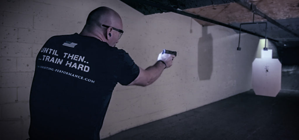 Michael Seeklander executing a low light live fire drill